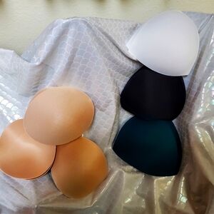Bra Swimsuit Insert Pads Push Up Bra Pads 6 Nude 6 Assorted New Unused Sewing